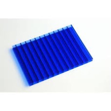 Chapa Policarbonato Alveolar 4mm X 2,10m x 6,00m Azul